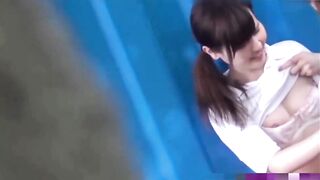 高中生野外放尿比赛